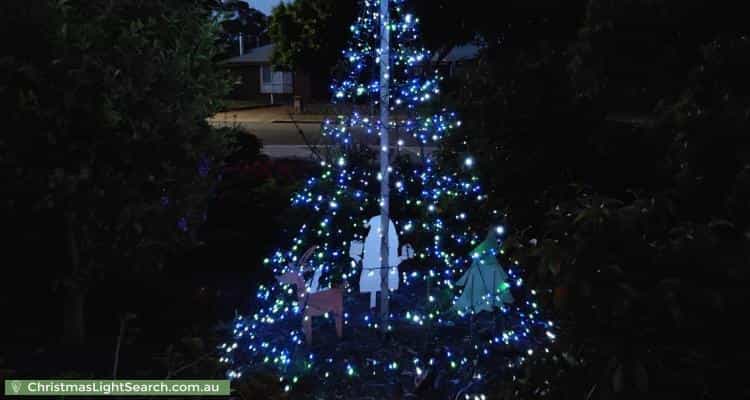Christmas Light display at 18 Patapinda Road, Old Noarlunga