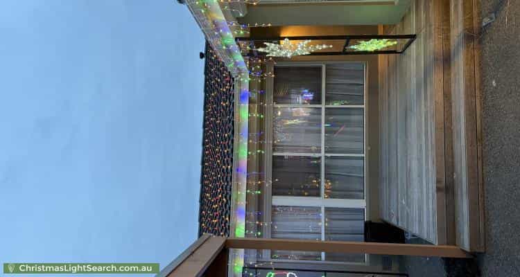 Christmas Light display at 1 Norman Avenue, Chelsea Heights