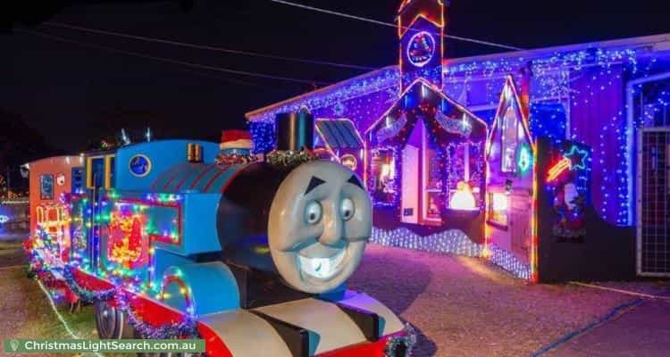 Christmas Light display at  Aloma Avenue, Wyndham Vale