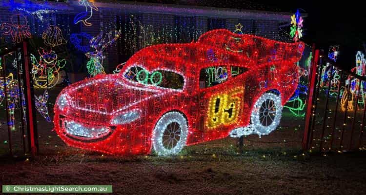 Christmas Light display at 29 Sunflower Crescent, Upper Caboolture