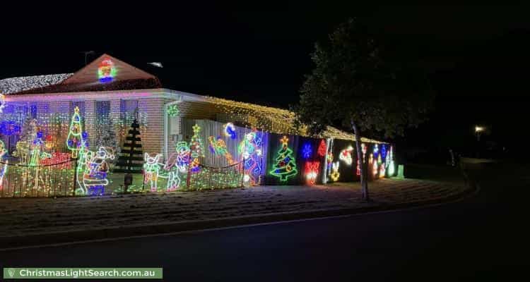 Christmas Light display at 29 Sunflower Crescent, Upper Caboolture