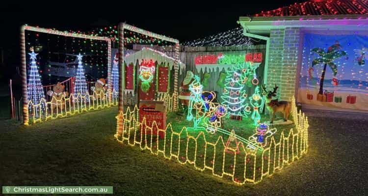 Christmas Light display at 29 Sunflower Crescent, Upper Caboolture