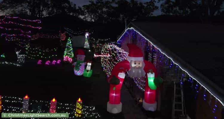 Christmas Light display at 16125 Pacific Highway, Koorainghat
