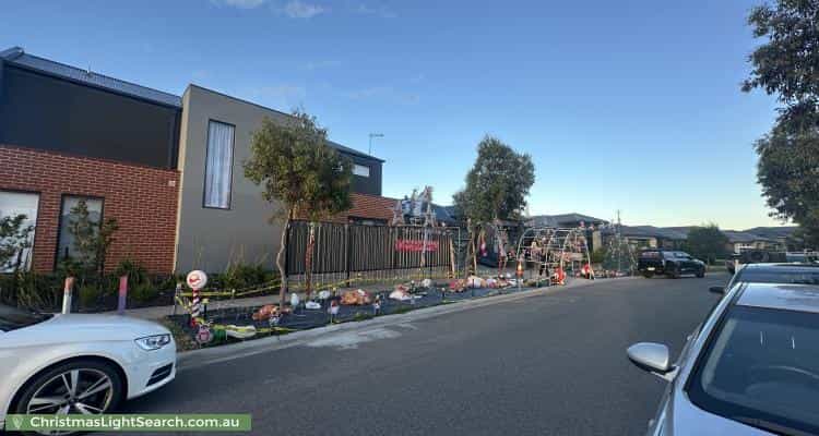 Christmas Light display at 3 Coronado Avenue, Craigieburn