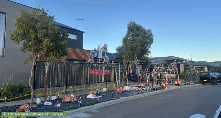 Christmas Light display at 3 Coronado Avenue, Craigieburn