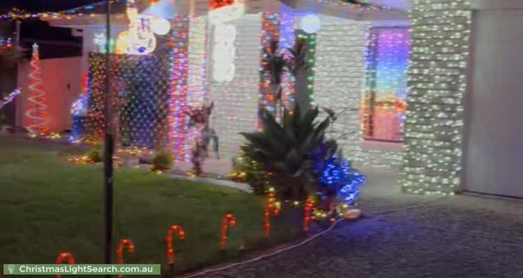 Christmas Light display at 10 McAndrew Street, Caboolture