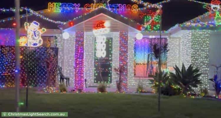Christmas Light display at 10 McAndrew Street, Caboolture