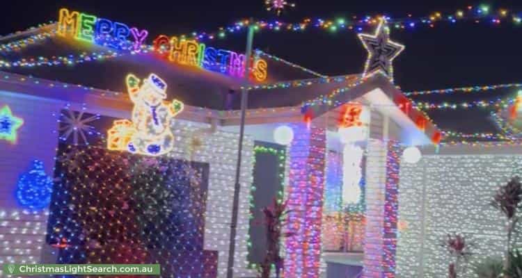 Christmas Light display at 10 McAndrew Street, Caboolture