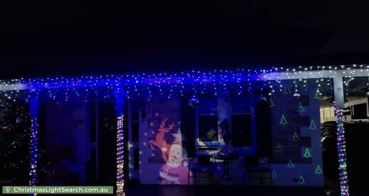Christmas Light display at 69 Johns Road, Prospect