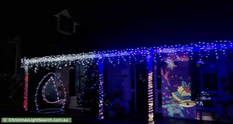 Christmas Light display at 69 Johns Road, Prospect