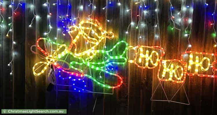 Christmas Light display at 51 Vistula Avenue, Bell Park