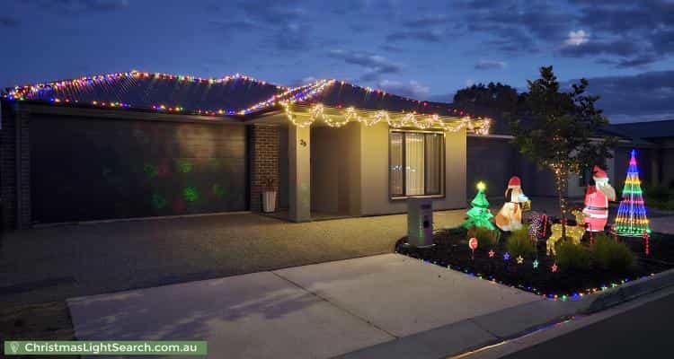 Christmas Light display at 25 Lagoon Circuit, Aldinga Beach
