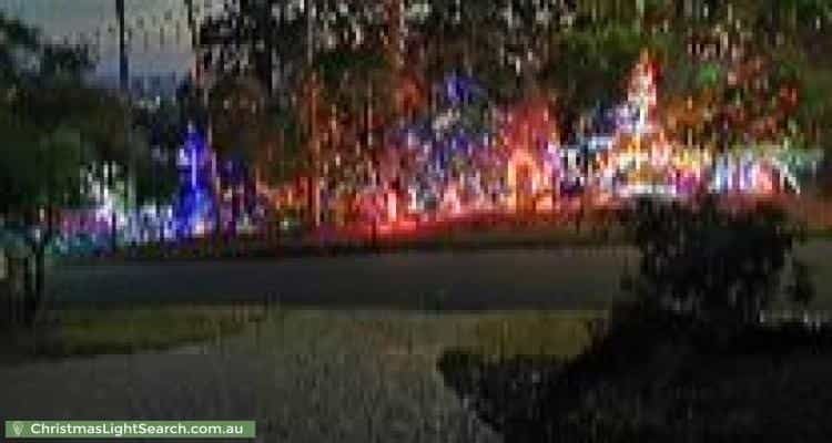 Christmas Light display at  Penelope Drive, Cornubia