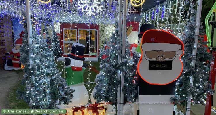 Christmas Light display at 33 Yorn Circuit, Beeliar
