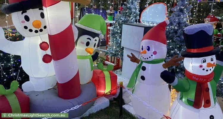 Christmas Light display at 33 Yorn Circuit, Beeliar