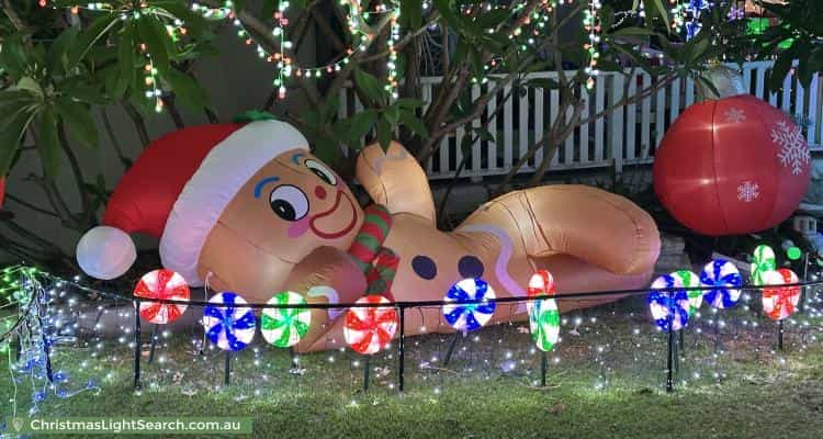 Christmas Light display at 17 Stephenson Street, Birrong