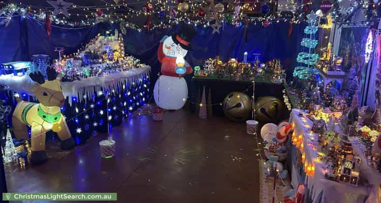 Christmas Light display at 65 Fitzpatrick Street, Wilsonton