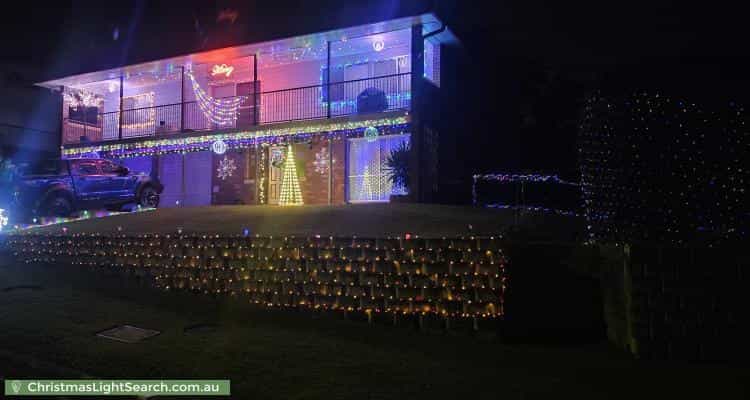 Christmas Light display at  Claragh Court, Kallangur