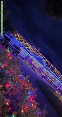 Christmas Light display at 9 Palomino Court, Roseworthy