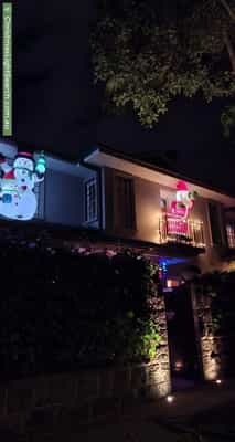 Christmas Light display at 45 Wentworth Street, Randwick