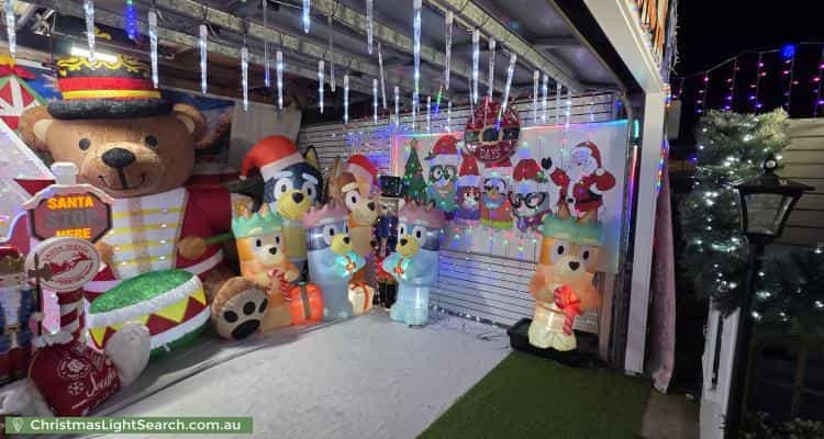 Christmas Light display at 1 Long Street, Clontarf