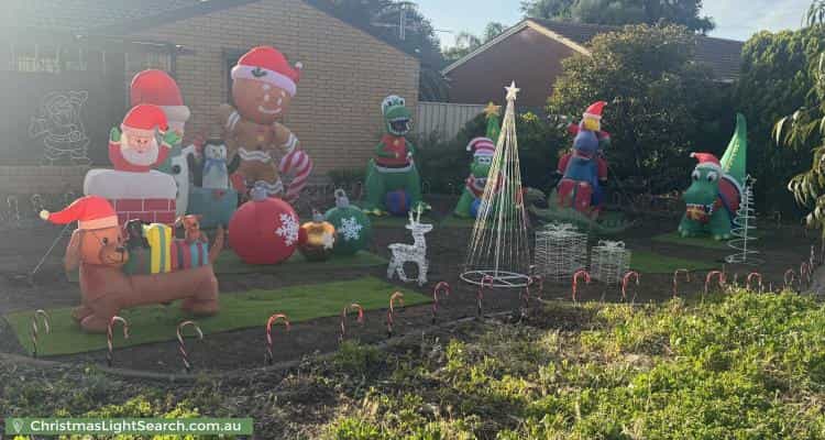 Christmas Light display at 123 Sandison Road, Hallett Cove