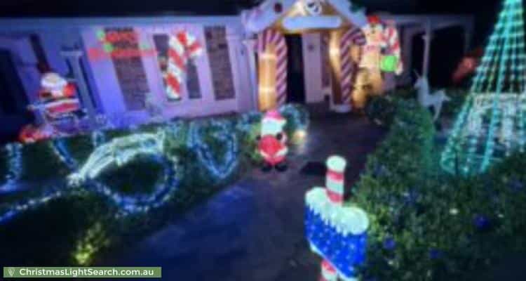 Christmas Light display at 65 Second Avenue, Saint Peters