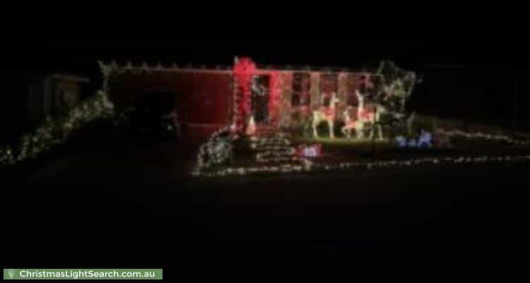 Christmas Light display at 21 Cheriton Avenue, Mount Barker