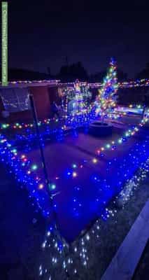 Christmas Light display at 303 Adelaide Road, Murray Bridge