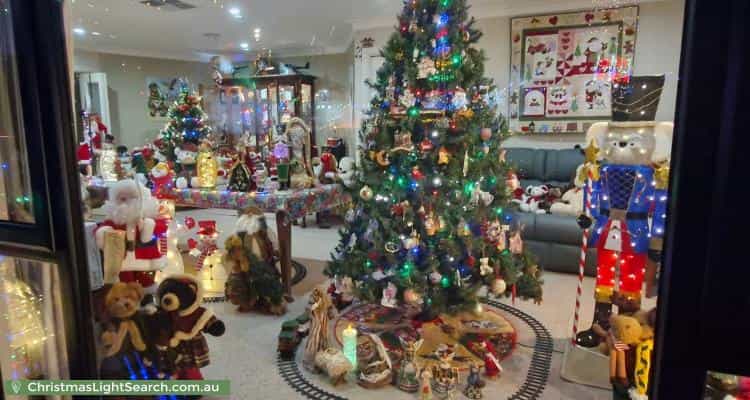 Christmas Light display at 17 Middleton Circuit, Gowrie