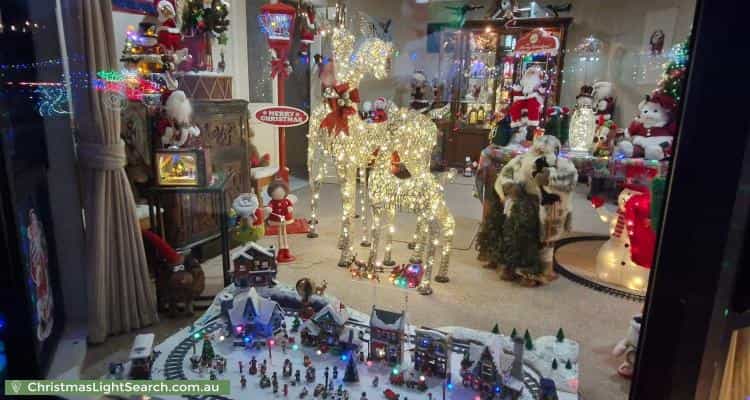 Christmas Light display at 17 Middleton Circuit, Gowrie