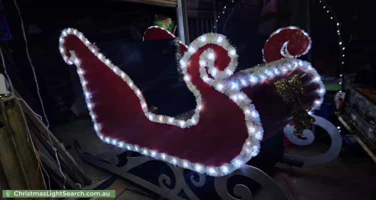 Christmas Light display at  Illara Street, Salisbury North