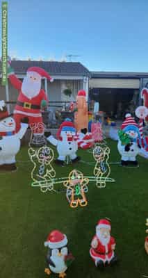 Christmas Light display at  Illara Street, Salisbury North