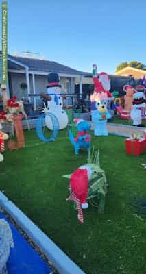 Christmas Light display at  Illara Street, Salisbury North