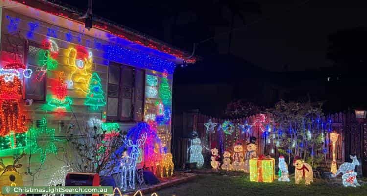 Christmas Light display at 31 Lindwall Street, Upper Mount Gravatt