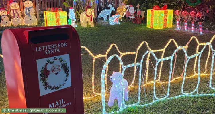 Christmas Light display at 31 Lindwall Street, Upper Mount Gravatt
