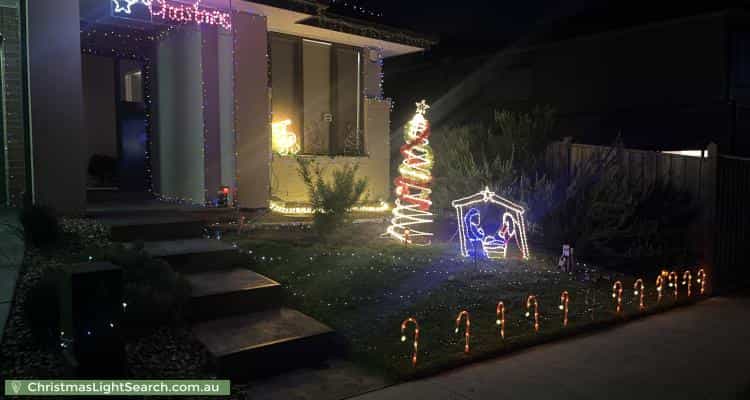 Christmas Light display at 4 Largo Circuit, Junction Village