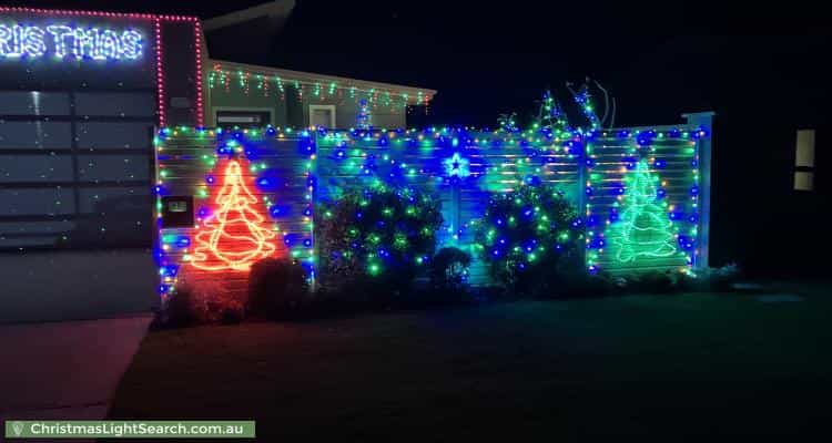 Christmas Light display at 17 Ford Road, Busselton