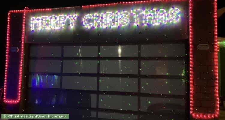 Christmas Light display at 17 Ford Road, Busselton