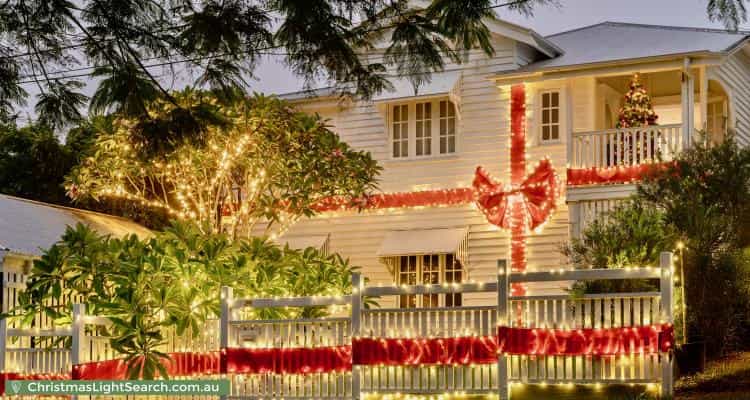 Christmas Light display at 29 Billington Street, Alderley