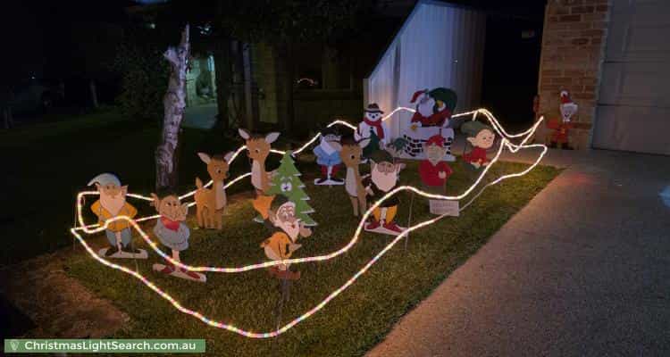 Christmas Light display at  Calilly Way, Baldivis
