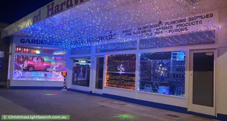 Christmas Light display at 16 John Street, Rosewood