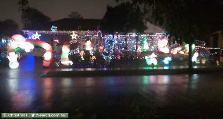 Christmas Light display at 4 May Close, Redbank