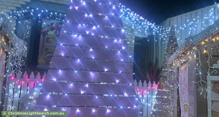 Christmas Light display at 22 Sylvan Circuit, Noarlunga Downs