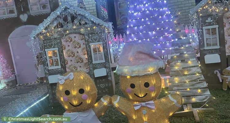 Christmas Light display at 22 Sylvan Circuit, Noarlunga Downs