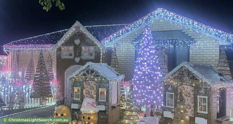 Christmas Light display at 22 Sylvan Circuit, Noarlunga Downs