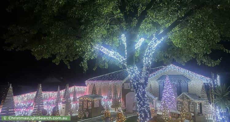 Christmas Light display at 22 Sylvan Circuit, Noarlunga Downs