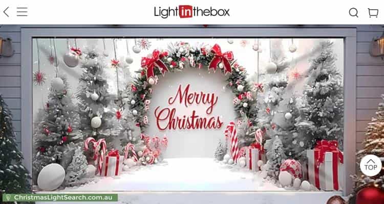 Christmas Light display at 6 Tahoe Close, Thornlie