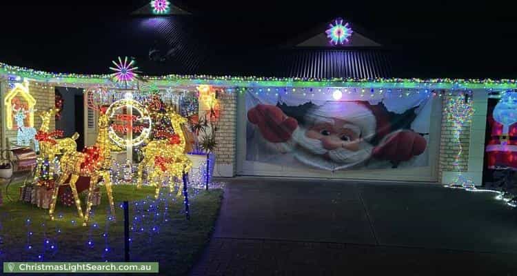 Christmas Light display at 44 Coast Guard Road, Seaford Meadows