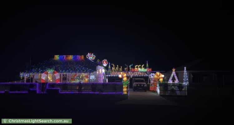 Christmas Light display at 4 Myra Street, Cessnock